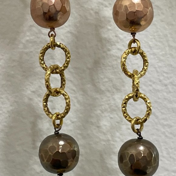 B Italy Gold Tone Link Necklace - Picture 6 of 14